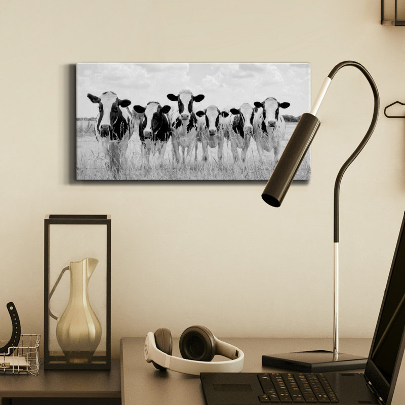 Grazing Pasture - Impression sur toile tendue, H 16 po x l 8 po x P 1 po