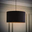 27.5cm H Cotton Drum Pendant Shade ( Screw On )-472585184-497528535