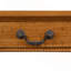 Table basse vintage rétro en bois massif avec tiroir de rangement et pieds en forme de gourde pour le salon-129385414