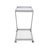 BAR CART, Iron Base & Tempered Glass