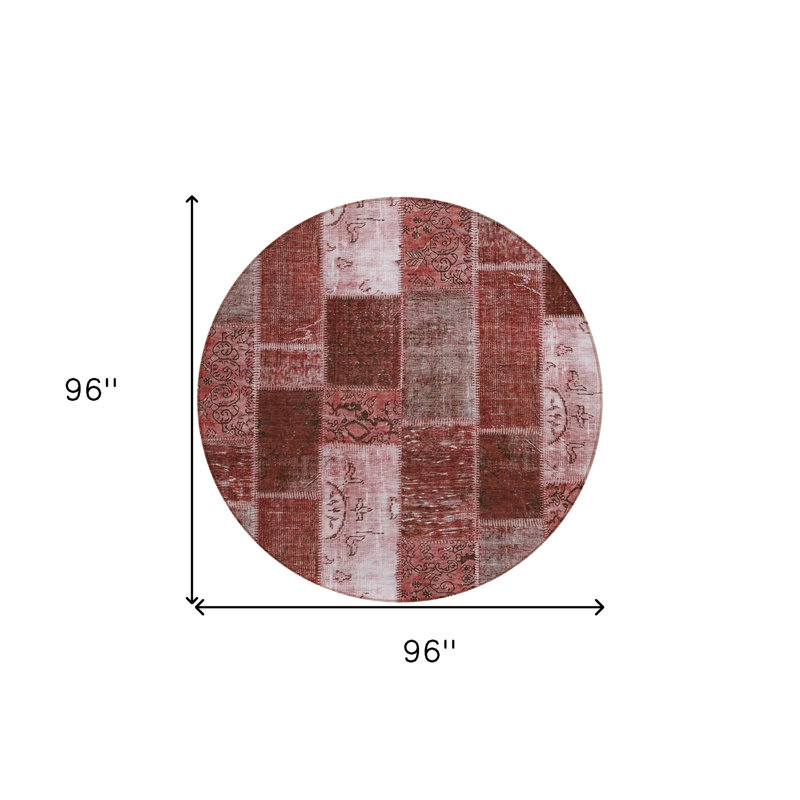 Tapis rond d'intérieur 8 po