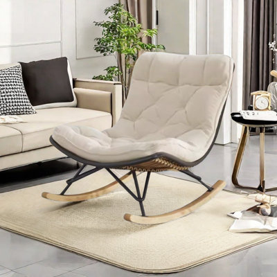 Chaise berçante simple et décontractée moderne