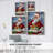 Quiet Santa Framed Print - Solid Wood-1436917569