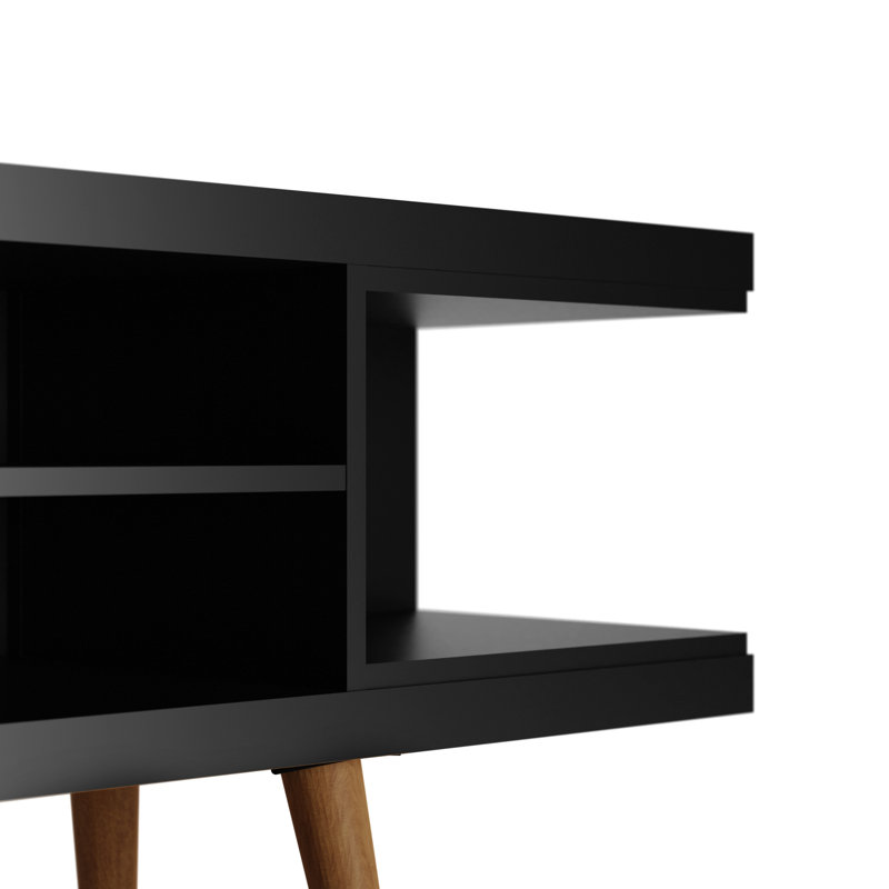 Meuble télé 70 po Utopia, H 24,01 po x L 70,47 po x l 14,02 po, Noir