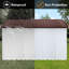 Remise de rangement en métal en métal 10X12 - Porte à charnière personnalisable pour installation extérieure facile 10 pi x 12 pi-122504297