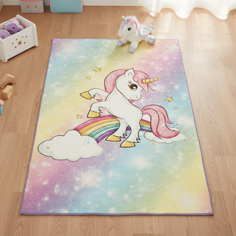 Tapis rectangulaire Unicorn, 55,12 po x 74,80 po