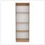 Ensemble de bibliothèque 2 pièces H 71,1 "- chêne naturel