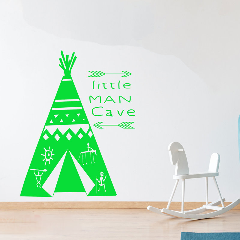 Abstract Non-Wall Damaging Wall Decal