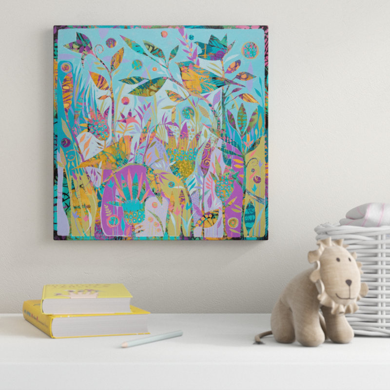 Art sur toile Kratzer «Sing Your Song», H 24 po x l 24 po x P 2 po