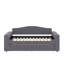 Lit de jour simple rembourré avec couchette et dernier système audio Bluetooth intégré-1312381767-1312381764
