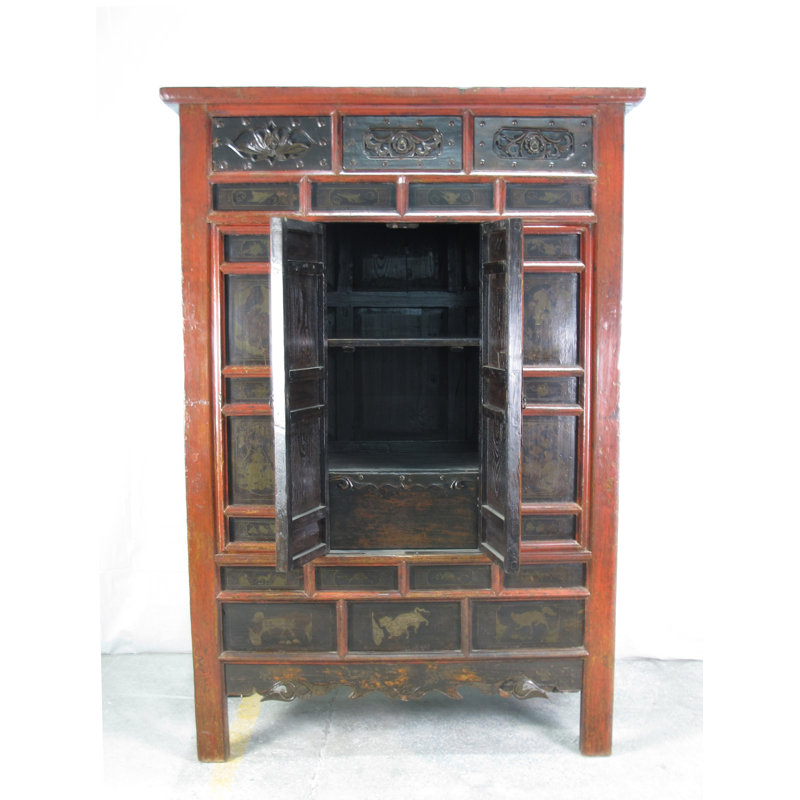 2 - Door Solid Wood Armoire