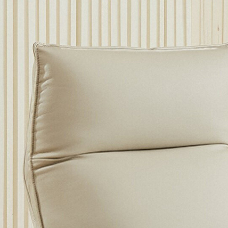 A comfortable lounge chair, Off White