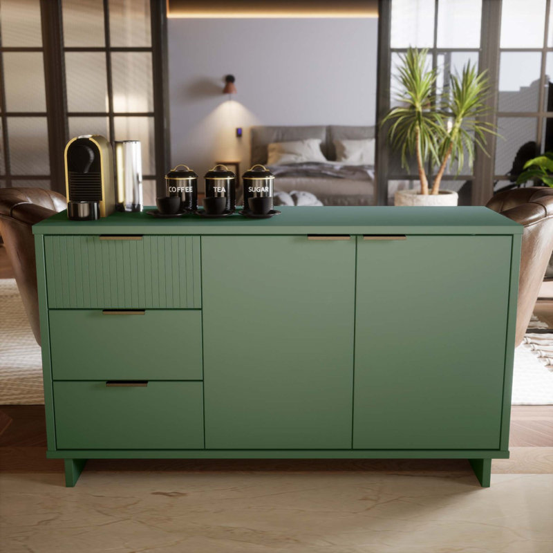 Buffet 55 po Granville, Vert sauge