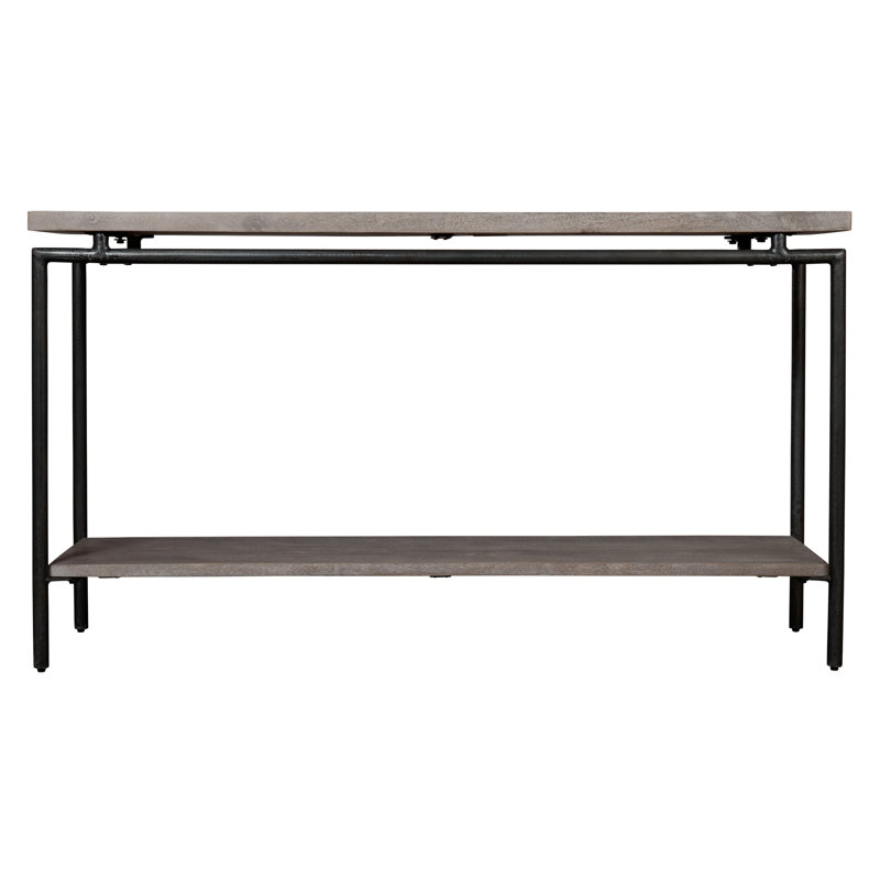 68.01'' Solid Wood Top Console Table
