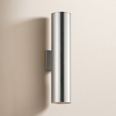 Covey Cylinder Outdoor LED Wall Light