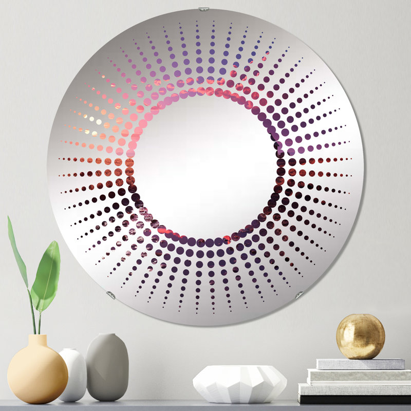 Goderski Circle Mirror, 23.6" x 23.6"