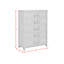 Commode 5 tiroirs Gaelle