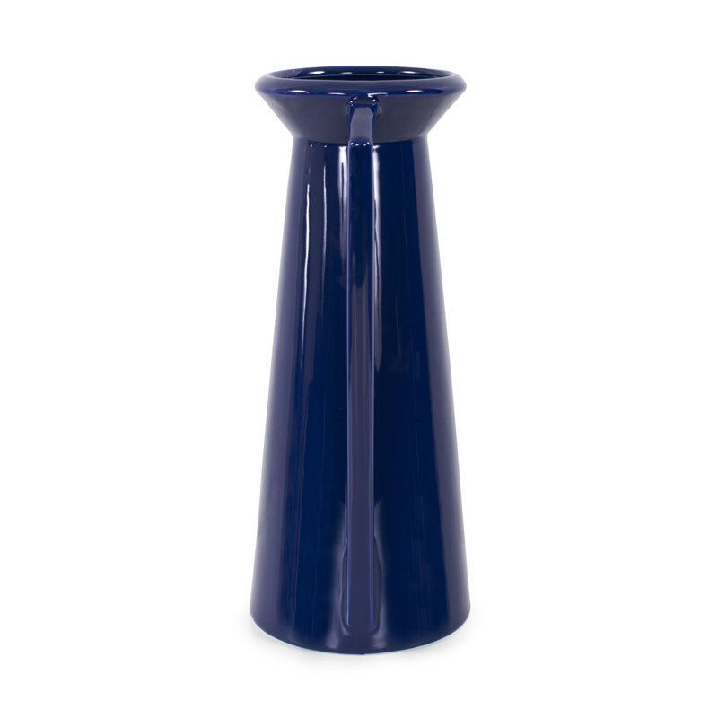 Petit pichet en céramique bleu saphir Witold