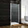 31.5'' - 33'' W x 72'' H Pivot Frameless Shower Door with Clear Tempered Glass