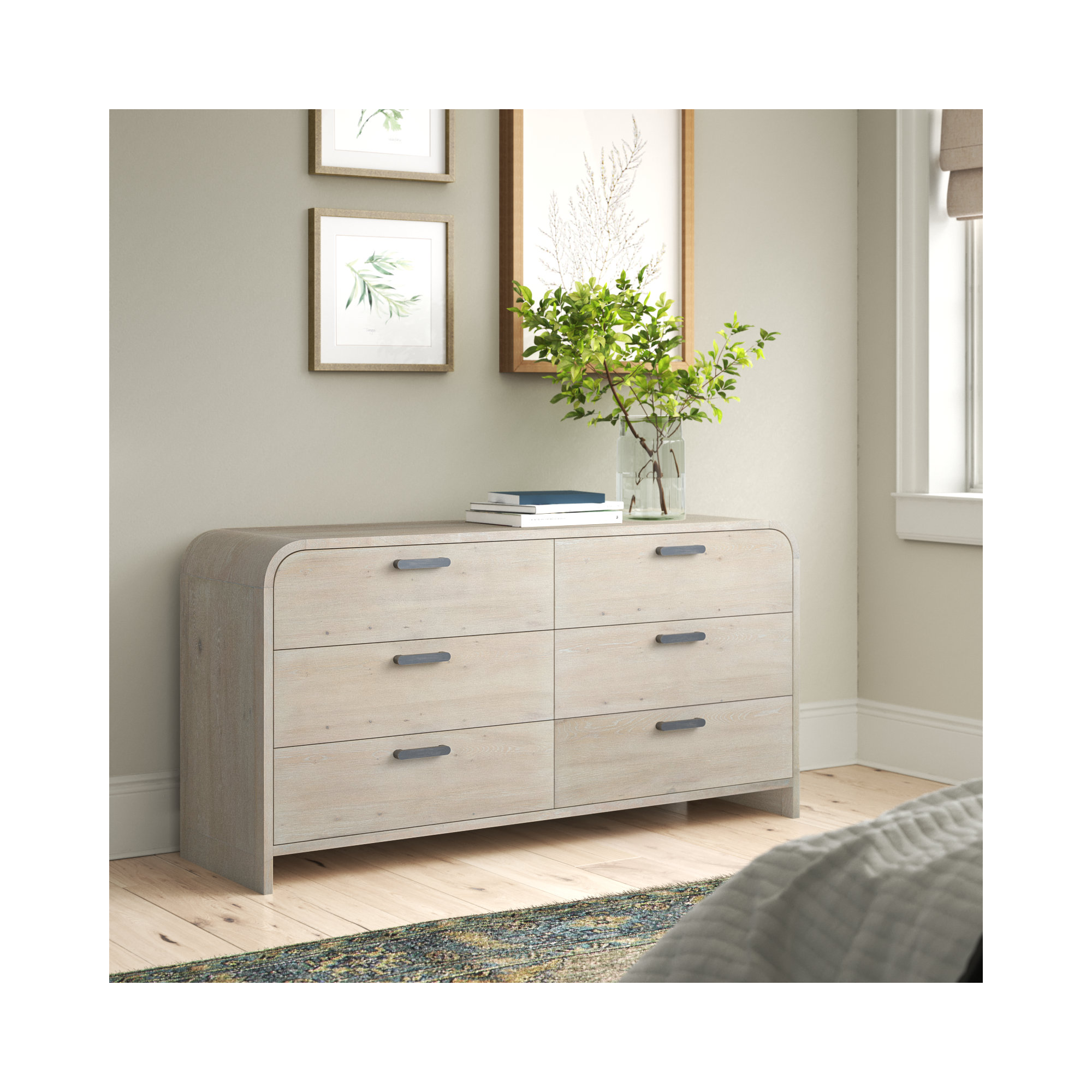 Laney 6 Drawer Double Dresser