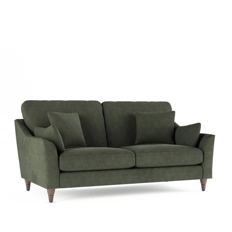 Springview Flared Arm Sofa, 2, Green