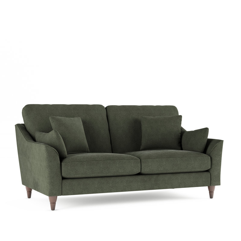 Springview Flared Arm Sofa, 2, Green