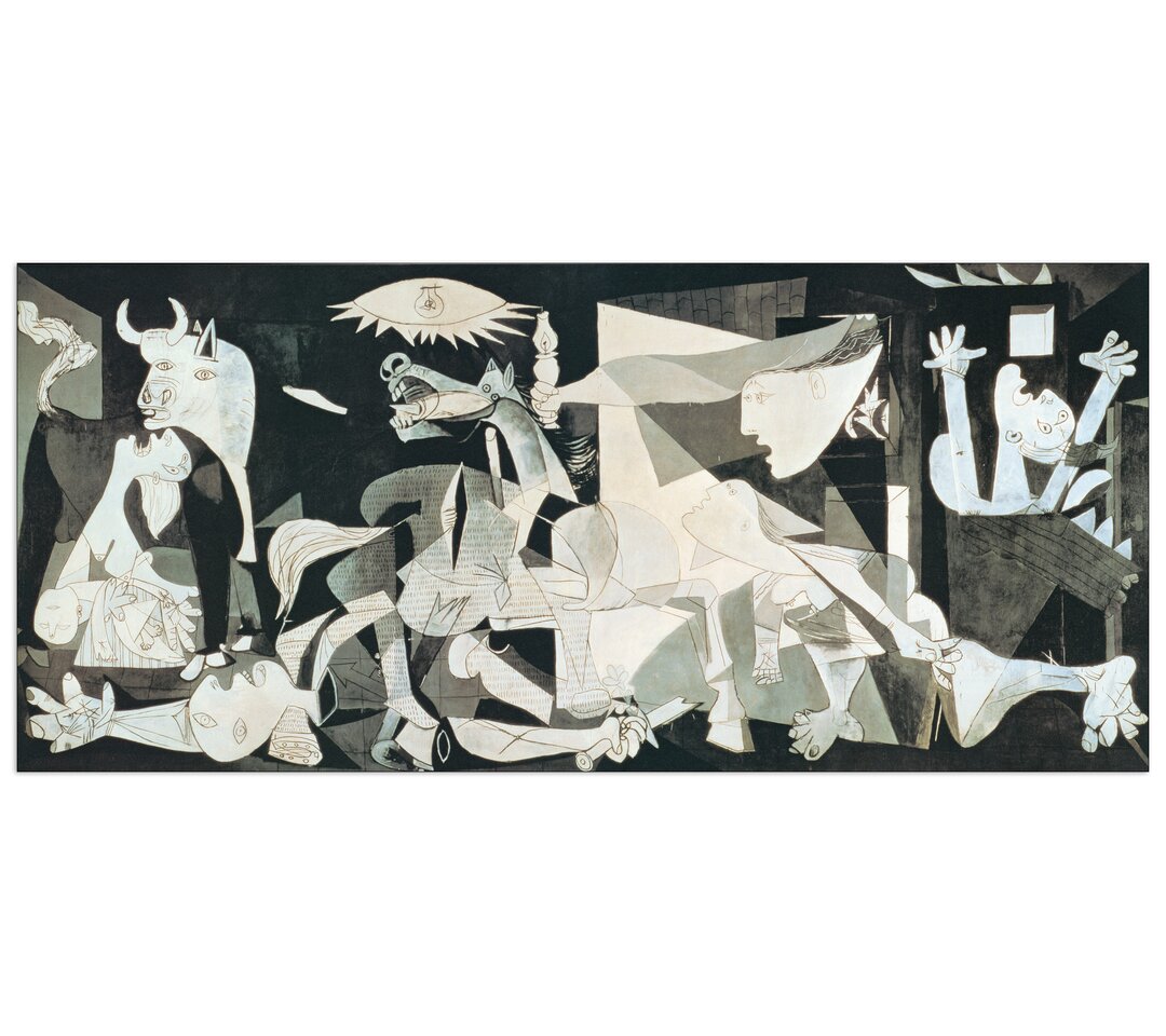 Paneel „Guernica“ von Pablo Picasso, Kunstdruck