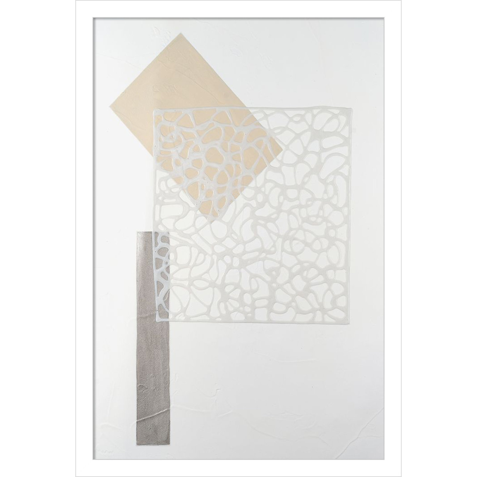 Nooks and Crannies No. 3 Print, 21" H x 15" W, White