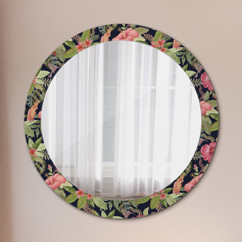 Huldar Glass Flat Wall Mirror