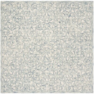 Rosdorf Park Marys Hand Tufted Wool Floral Rug & Reviews | Wayfair