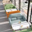Banc de dessert léger de luxe simple café-101302203