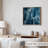 Abstract Geode Ocean Waters Nautical Unframed Art Print-1956421175
