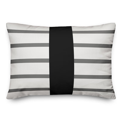 Mirrored Stripes 17 Outdoor Rectangular Pillow Cover & Insert