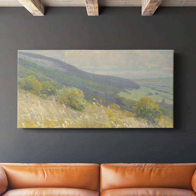 Série paysage - CMIV - Toile tendue avec châssis - Prêt à accrocher, H 16 po x l 32 po