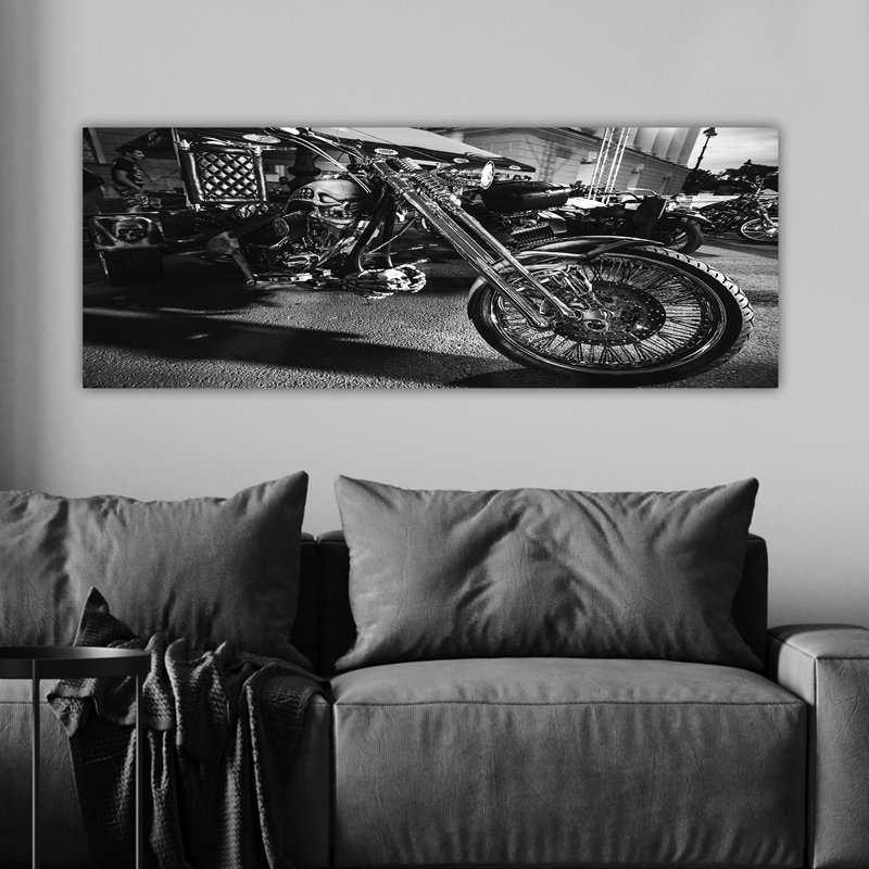 No Frame Print on Canvas, 30cm H x 80cm W, Wrapped Canvas