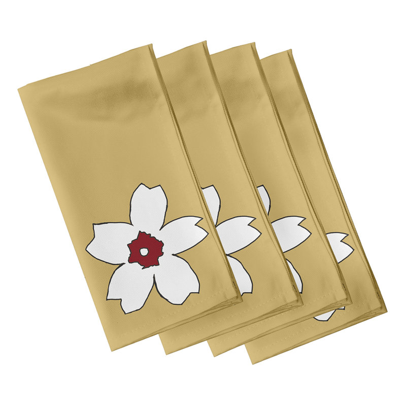 Serviette Brainard, L 18 po x L 18 po, Vert / brun