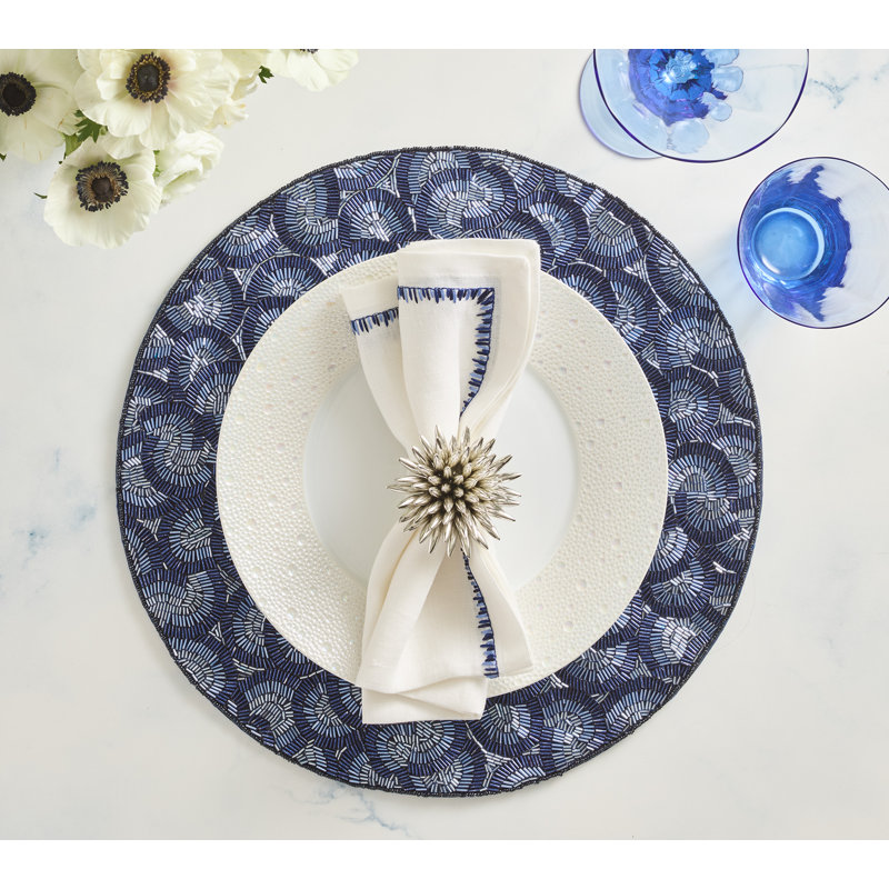 Lune Placemat, Blue