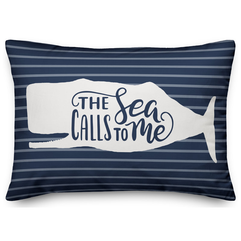  Coussin The Sea Calls to Me