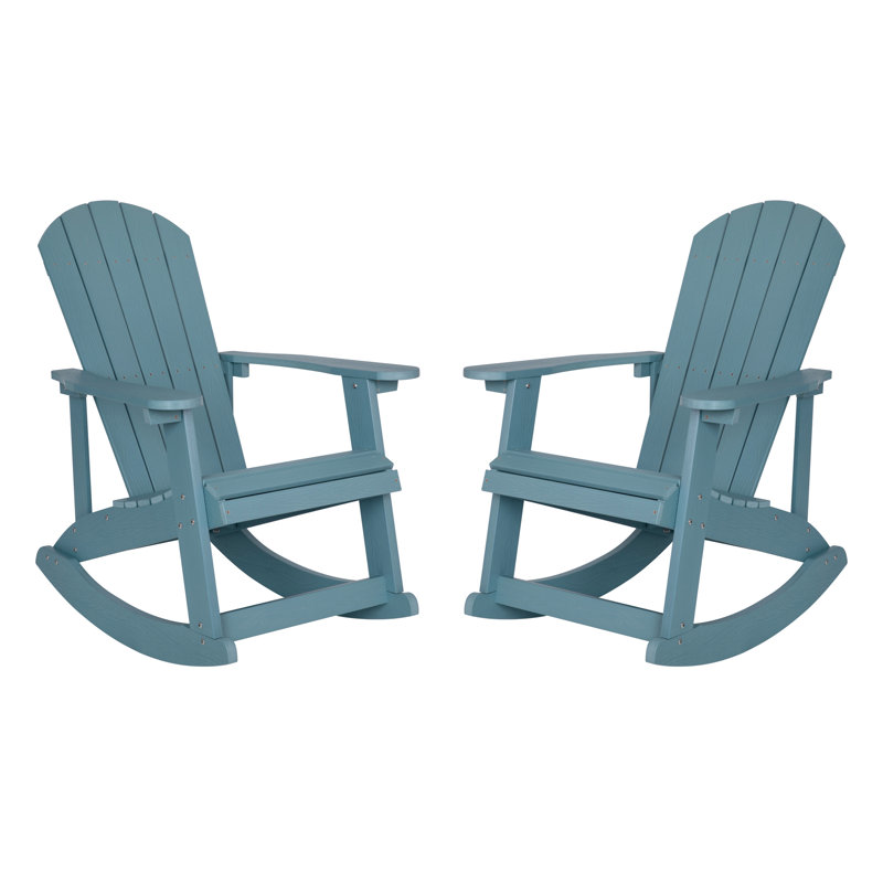 Chaise berçante en plastique, Écume de mer