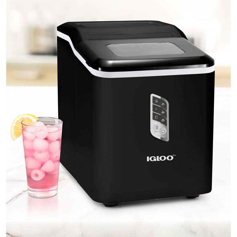  Igloo Automatic Self-Cleaning 26-Lb. Ice Maker, Black