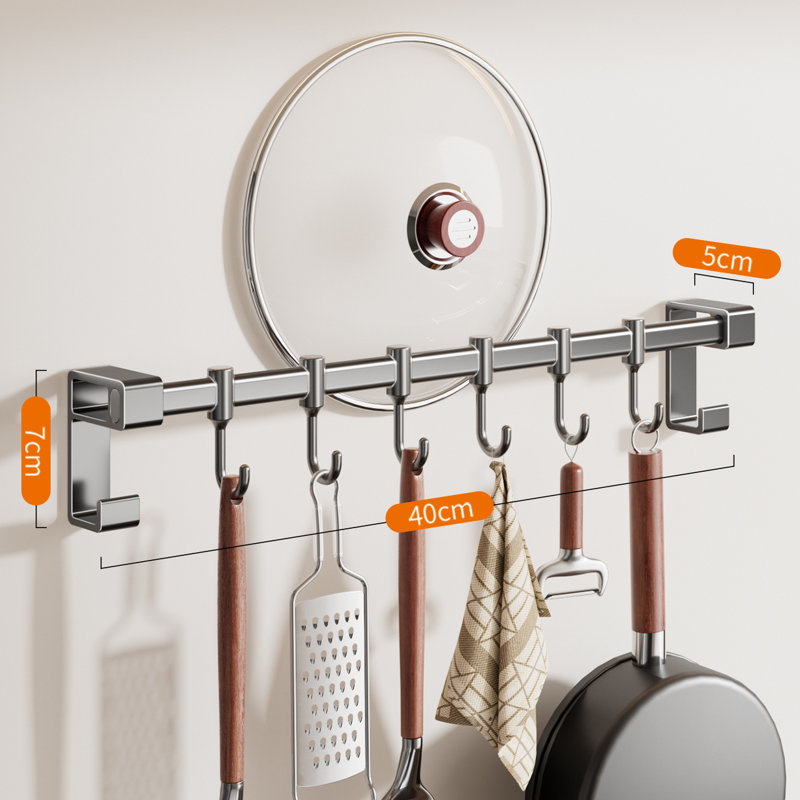 Steel Organiser Hooks