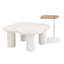 Ensemble de 2 tables basses modernes VIBE HAUS (table incluse seulement)