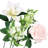 Artificial Mixed Rose Orchid Snowball Arrangement-1486824147