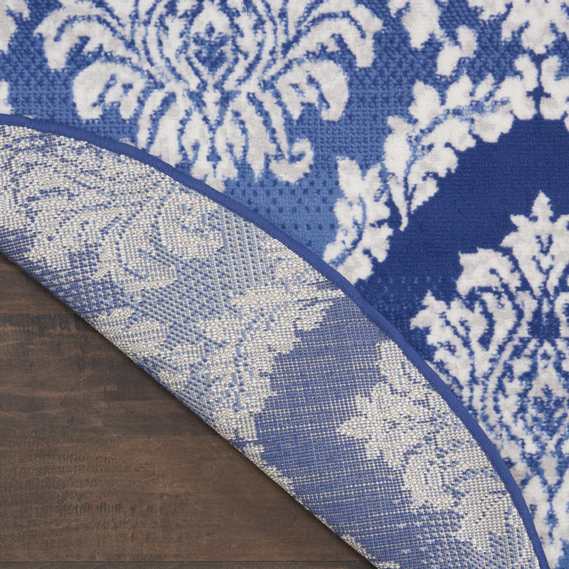 Gula Oriental Indoor Rug, Round 8'