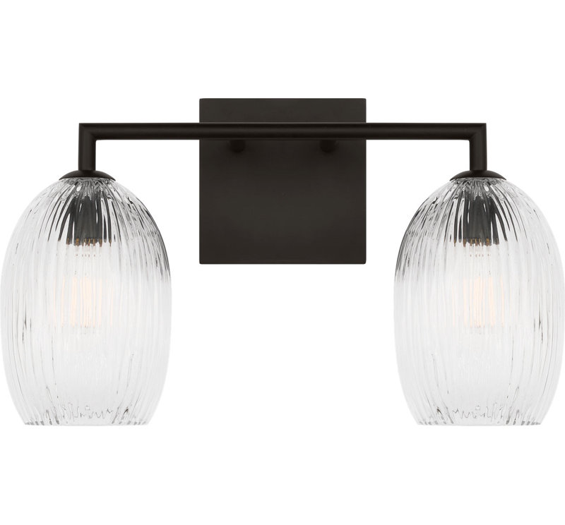 Wilmont Vanity Light, 2, Aged Iron