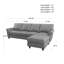 Canapé modulaire en cuir véritable Cherish-125579424-125579432