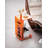 Kabron Acrylic Side Table on Lockable Wheels, C Shaped End Table, Suitable For Living Room, Bedroom-1534976632