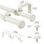 Tringle à rideaux double 5/8 po avec embouts Adette-1748440449-1756801322