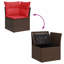 62cm Wide Patio Sofa with Cushions