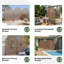 Paravent en métal arqué H 6 pi x l 4 pi Finley-132976206